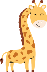 giraffe doodle